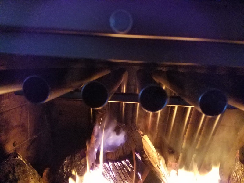 How to quadruple the amount of heat from your fireplace by using Thermal Reclamation.
