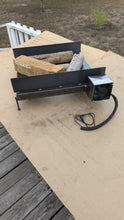 24DS6T24D Double SidedFireplace Grate Heat Exchanger Tube Blower Hot A