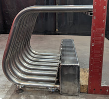 Small Fireplace Grate tube blower heat exchanger