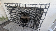 16GR Small Fireplace Grate Heater Heat Exchanger Blower