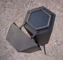 CHP Suomavator gravity feed wood pellet rocket stove