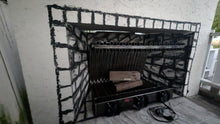 36DGR XXL Double Row Fireplace Grate Heater Heat Exchanger Blower