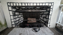 36DGR XXL Double Row Fireplace Grate Heater Heat Exchanger Blower
