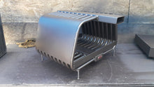 14RC 24~44W14~24T (26") Deep RC RIB CAGE, Double Sided Fireplace Grate Heat Exchanger with Blower