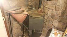 CHP-HB Wood Pellet Stove Hopper Bag, 2" Outlet Heavy Duty Nomex Large Capacity Easy Fill