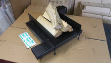 DS Double Sided Fireplace Grate Heater for See through 2 sided multi sided fireplaces