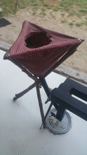 CHP-HB Wood Pellet Stove Hopper Bag, 2" Outlet Heavy Duty Nomex Large Capacity Easy Fill