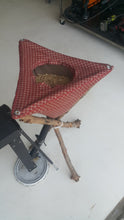 CHP-HB Wood Pellet Stove Hopper Bag, 2" Outlet Heavy Duty Nomex Large Capacity Easy Fill