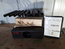 Small Tapered Fireplace Grate tube heat exchanger with blower