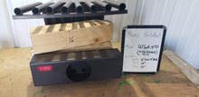 Small Tapered Fireplace Grate tube heat exchanger with blower