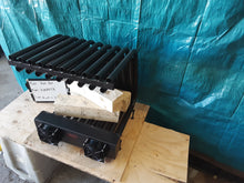 Medium Double Row Tube Fireplace Grate Heater with dual blowers
