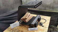 Medium Double Row Tube Fireplace Grate Heater with dual blowers