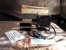 Tiny Hard Times Heater Heavy Duty Rectangular Tube Fireplace Grate Heat Exchanger with Blower